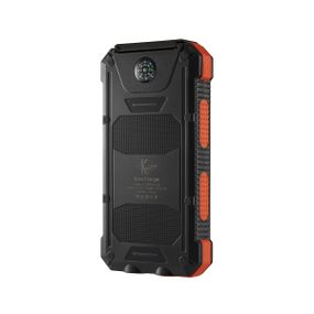 УМБ PowerBank із сонячною панеллю, повербанк КВАНТ SC17-2 20000mAh