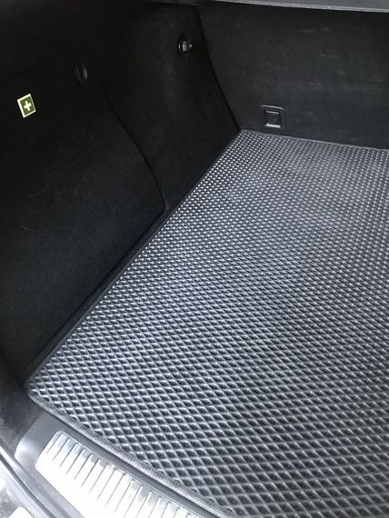 Килимок багажника (EVA, поліуретановий, чорний) для Mercedes ML W164 | Зображення 3