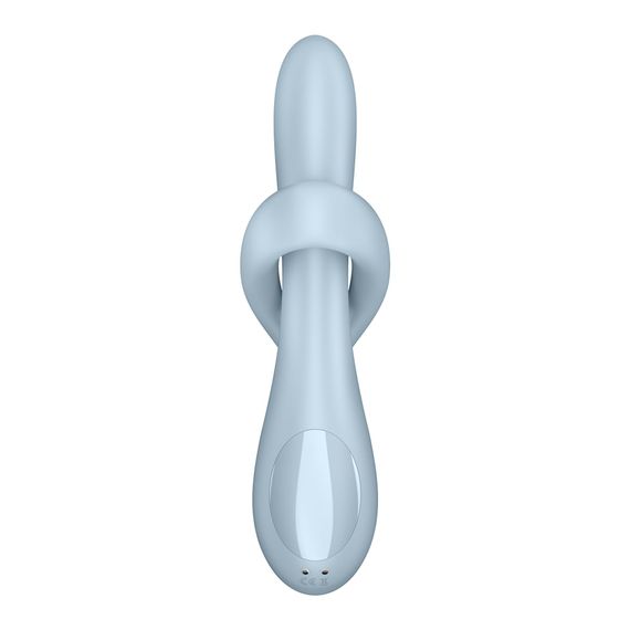 Вібратор з ротацією Satisfyer Heat Flex 4 Blue, підігрів до 39°C | Зображення 3