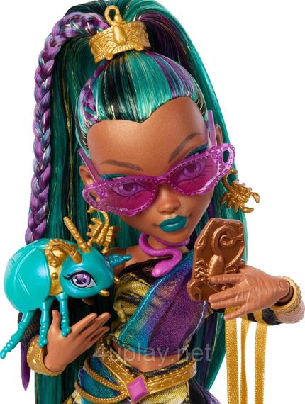 Кукла Монстр Хай Монстро-класика Нефера де Нил с аксессуарами Оригинал Mattel Monster High Nefera De Nile | Зображення 5