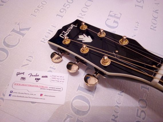 Акустична гітара напівакустична Gibson J200 2 TS China Fishman | Зображення 8
