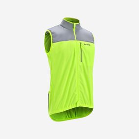 Жилет чоловічий для велоспорту зі світловідбиваючими елементами - 2XL.