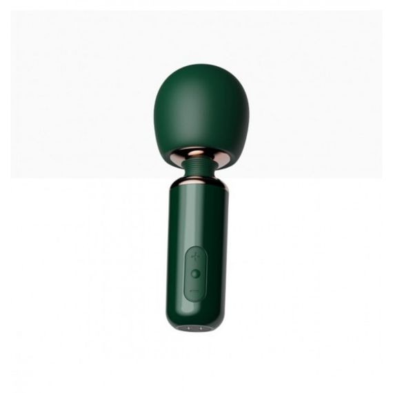 Вібратор-мікрофон Qingnan No.5 Powerful Mini Wand Massager, зелений sexstyle