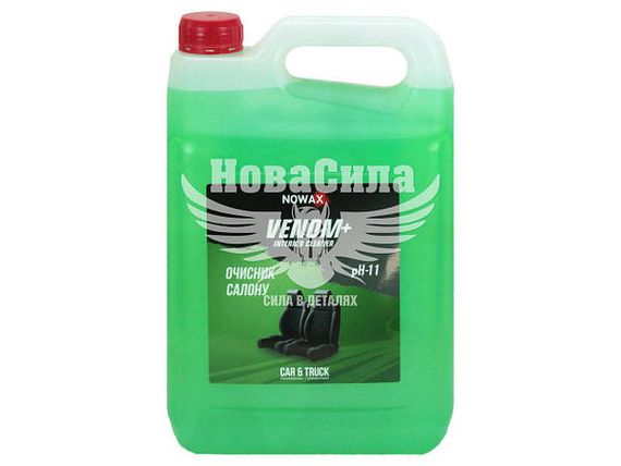 NOWAX Очисник салону автомобіля VENOM+ Interior Cleaner 5л. концентрат 1:10 NX05144