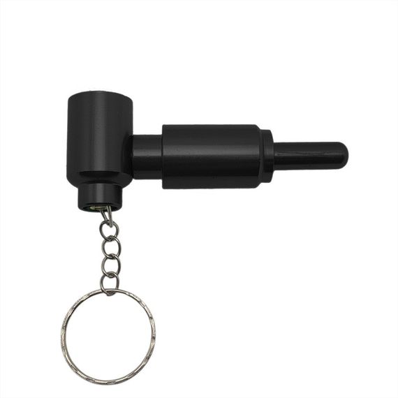Кальян Металлическая Трубка Брелок «Easy Pipe Black» | Зображення 3