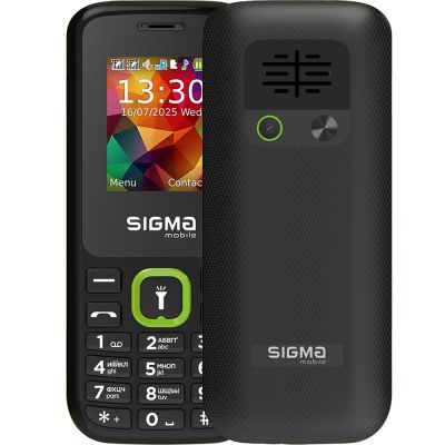 Мобильный телефон Sigma X-style 171 MINI Track Black-Green (4827798813720)