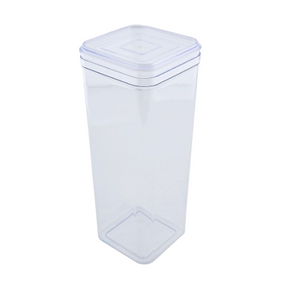 Ємність для сипучих продуктів 2,25л прозорий/прозорий Алеана