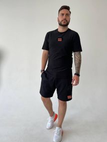 Чоловічий літній костюм HUGO чорна