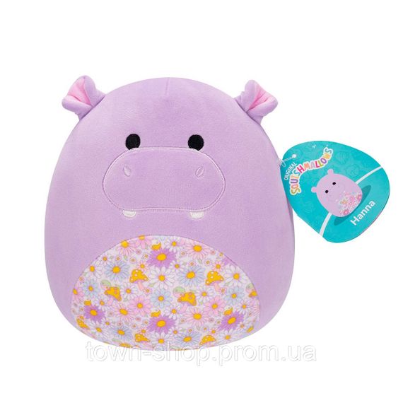 Мягкая игрушка Squishmallows – Бегемот Ханна (19 cm.) | Зображення 6