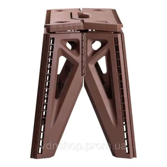 Пластикова складна стілецька туристична похідна похідний розкладний стілець для кемпінгу SJ-0102BR | Зображення 2