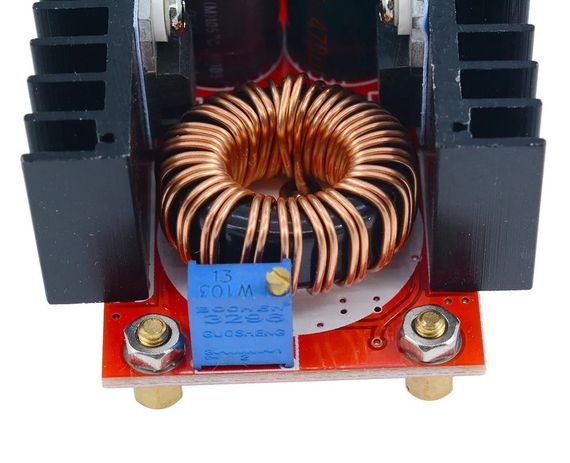 Модуль преобразователь повышающий DC 100W с плавной регулировкой Diymore | Зображення 2