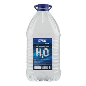 Дистильована вода VITOL, 5л