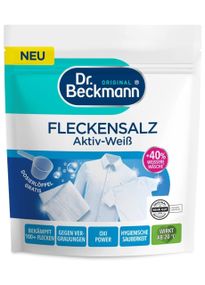 Плямовивідник та відбілювач для білого і світлого одягу Dr. Beckmann Fleckensalz Aktiv-Weiss 400 г