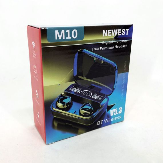 Беспроводные наушники с сенсорным управлением M10, Хорошие беспроводные бюджетные наушники TD-38 | Зображення 1