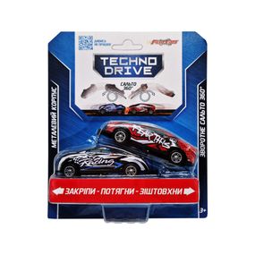 Набор игровых машинок "Крутой переворот" Flip'ems TechnoDrive 1311, 2 машинки Вид 3