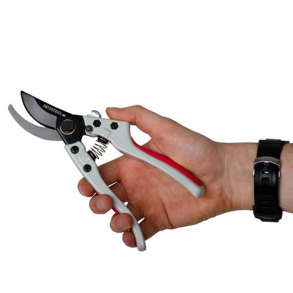 Секатор Prof 200 мм, SK5, автоматичний замок INTERTOOL FT-10121 | Зображення 3