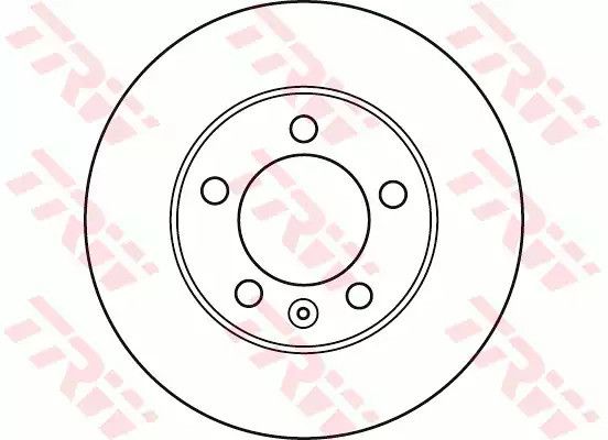 Диск гальмівний NISSAN/OPEL/RENAULT NV400/Movano B/Master F D=302mm 10, TRW (DF6131S) | Зображення 1