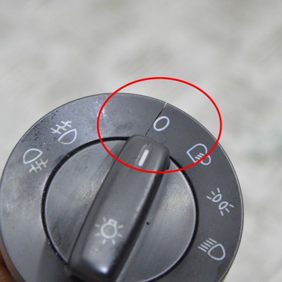 Перемикач світла фар Volkswagen Golf Passat B6 2003-2010 Блок керування світлом фар Фольксваген 1K0941431N | Зображення 1