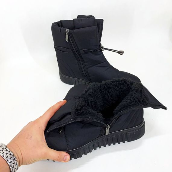 Жіночі дутики з текстилю 41р, Жіночі валянки з повсті, Калоші утеплені ева Валянки шиті QW-24 | Зображення 3