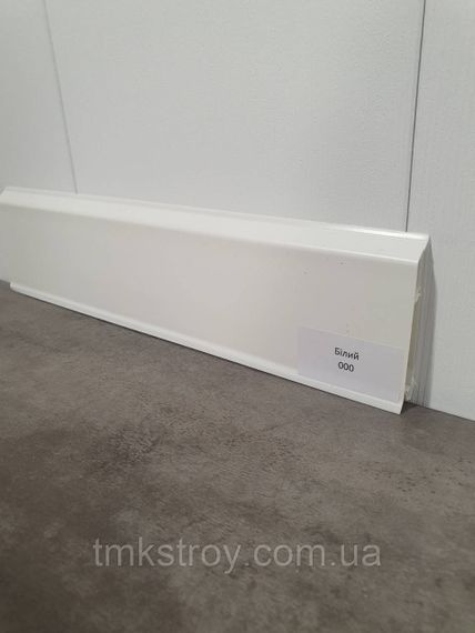 Плинтус ПВХ Grun Holz 2500*70*22мм Белый 000