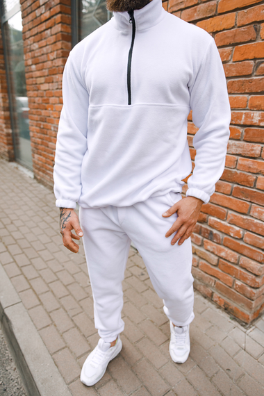 Костюм плюш білий S XL | Зображення 1
