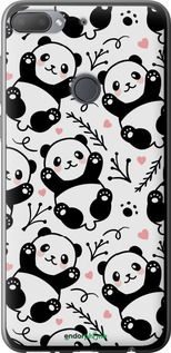 Чохол на HTC Desire 12 Plus Панди "4318u-1485-2448"