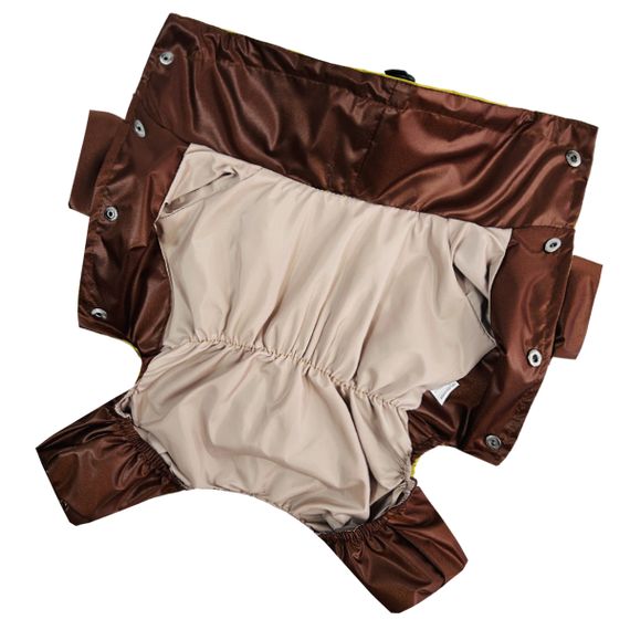 Дощовик з фіксаторами гірчично шоколадний M-122 | Зображення 2