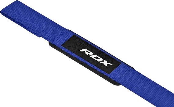 Лямки для тяги RDX W1 Gym Single Strap Blue Plus | Зображення 4
