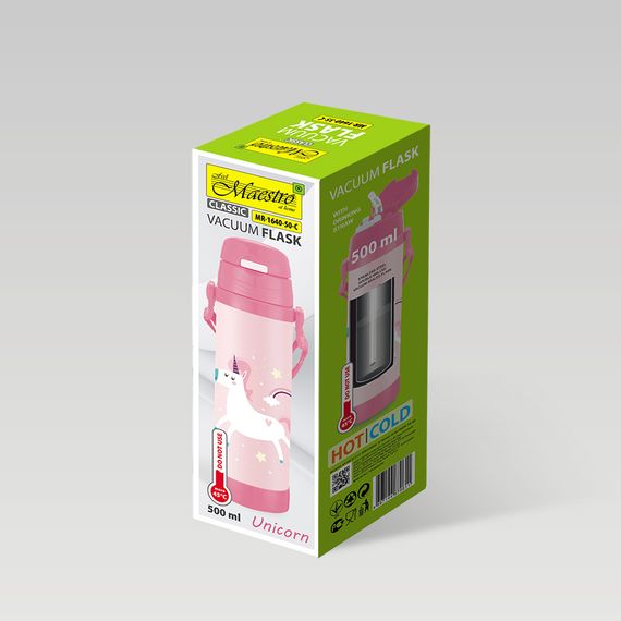 Термос дитячий Maestro Unicorn MR-1640-50-C 500 мл | Зображення 3