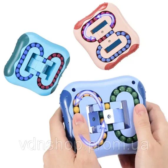 Кубик для зняття стресу дитячий обертовий Топ куля | Зображення 4