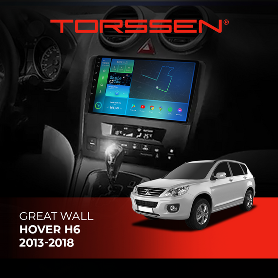 Штатна магнітола Torssen Great Wall Hover H6 2013-2018 NF9 Carplay