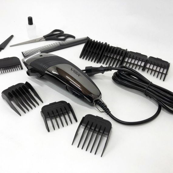 Бритва триммер для бороды VGR V-121 / Машинка для стрижки бороди / Машинка для стрижки PZ-176 волос домашняя | Зображення 1