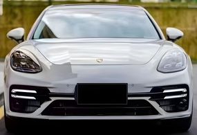 Передний бампер в стиле Turbo S для Porsche Panamera 2016-2023 гг