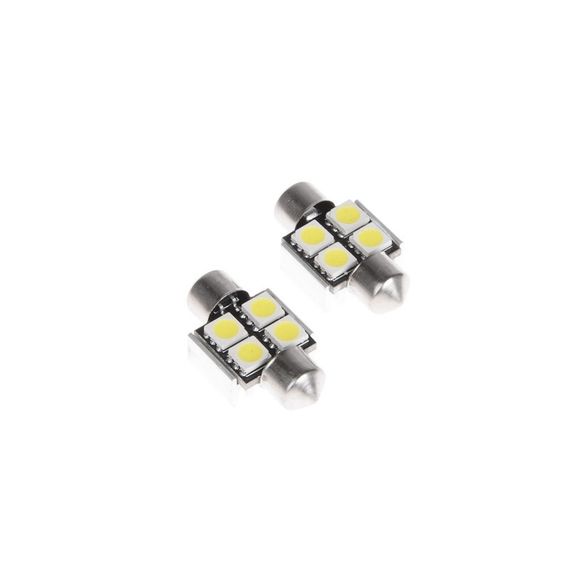 Лампа автомобільна світлодіодна LED SV8.5 CW (Festoon) 31mm 12V