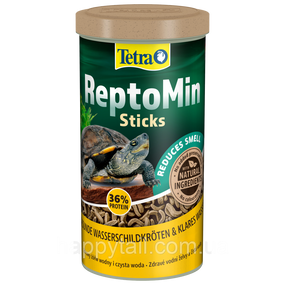 Корм для водних черепах Tetra ReptoMin Sticks — Основний раціон у паличках, 1 л / 270 г