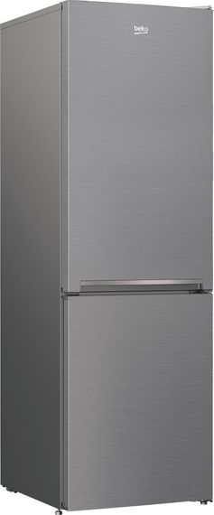 Холодильник Beko з нижньою морозильною камерою, 186x60x67, 215л, 109л, 2двері, А++, NF, сріблястий (RCNA420SX)