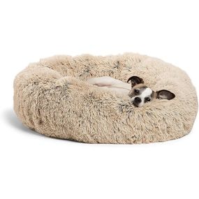 Лежанка OutwardHound Best Friends Donut Shag 91 х 91 см бежевая