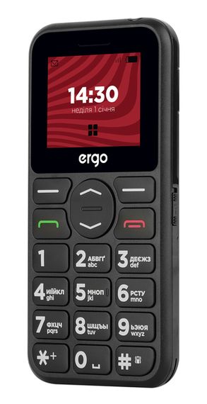 Мобільний телефон ERGO R181 Dual Sim Black | Зображення 2