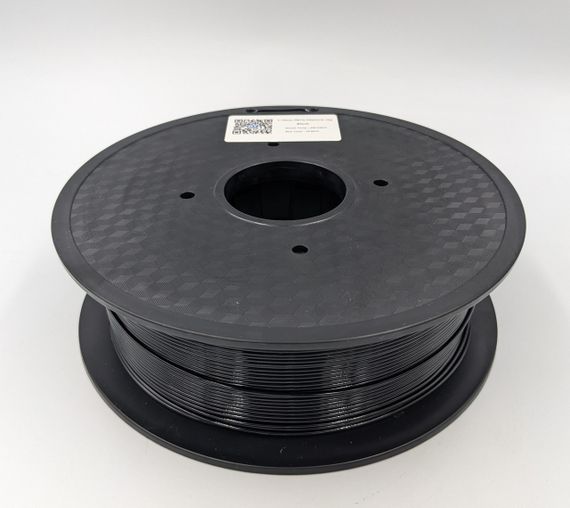 PETG-пластик MT Filament для 3D-принтера 1.75 мм 1 кг чёрный (3DMT-PETG1.75-01-B) | Зображення 1