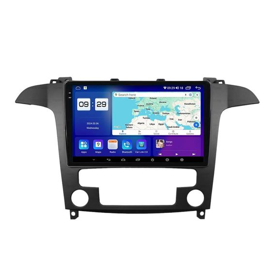 Штатна магнітола серії Mekede M200S 2K під Ford S-MAX 1 2006-2015 (F1) (W2) 9 дюймів