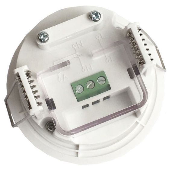 Датчик движения ДР-МХ 17 білий 1200Вт 360гр 10м IP20 микроволновой Ny95505262 | Зображення 3