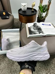 Кроссовки HOKA Clifton 8 Light Purple Grey Стиль та комфорт на кожен день весна / літо / осінь B4150