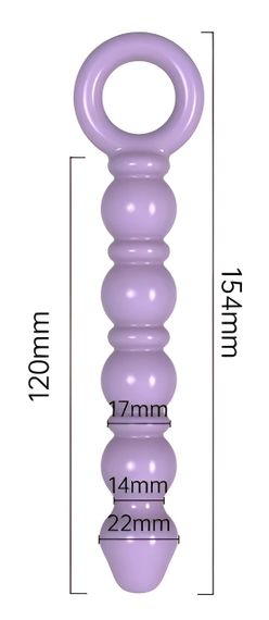 Анальные бусы Meleon Anal Beads AP-28 Sex Aura | Зображення 2