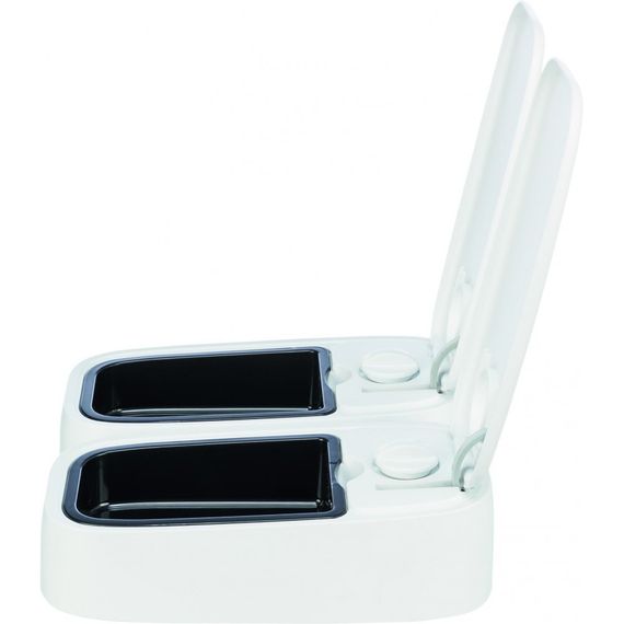 Автоматична годівниця Trixie для корму TX2 пластик 2х300 мл/27х7х24 см | Зображення 6