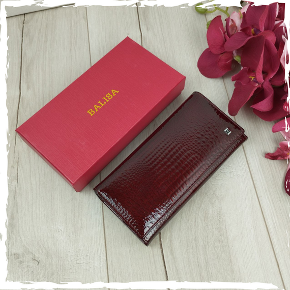 Кошелек женский из натуральной кожи на магните. Кошелек женский. Кошелек кожаный | Зображення 2