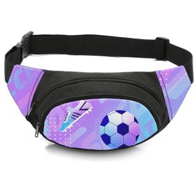 Сумка-бананка дитяча з принтом Футбол поясна сумка для хлопчика (4654)