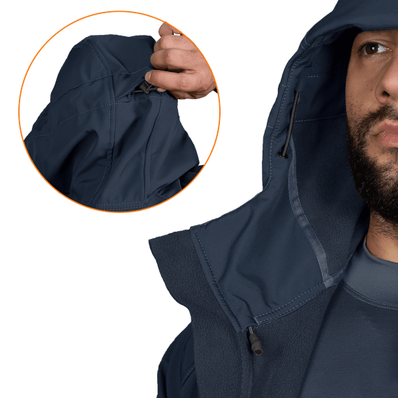 Куртка Stalker SoftShell Темно-синя (7005), XXXL | Зображення 4
