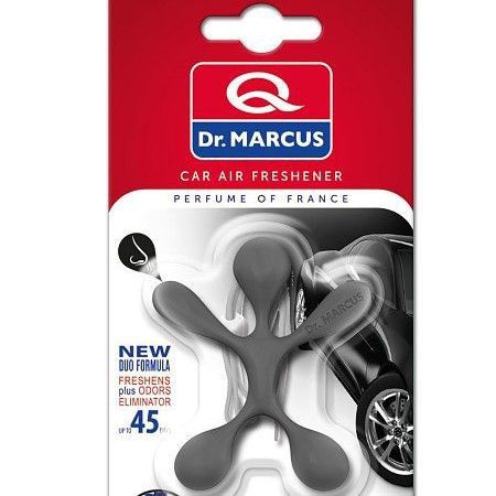 Ароматизатор в машину Lucky Top подвеска Серебро (Silver) Doctor Marcus 084215 пахучка в авто, автопарфюм1