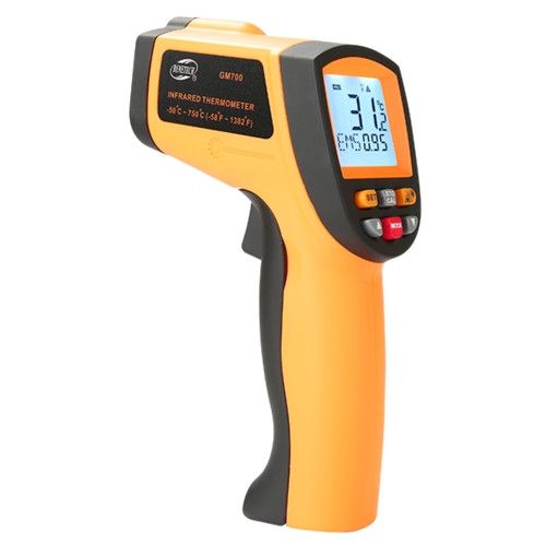 Інфрачервоний термометр (пірометр) — 50-750 °C BENETECH GM700 | Зображення 1