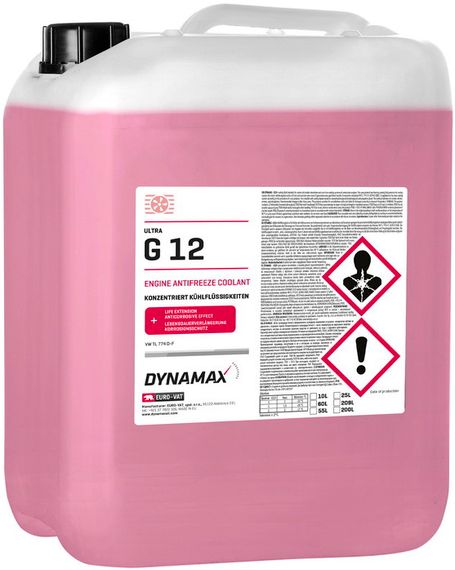 Антифриз DYNAMAX COOL ULTRA G12 -37 10л червоний